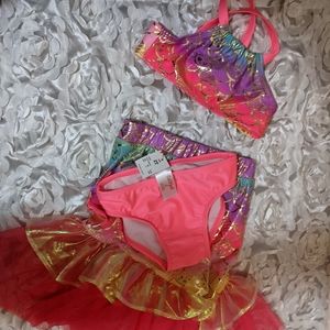 Mermaid swimsuit 2t